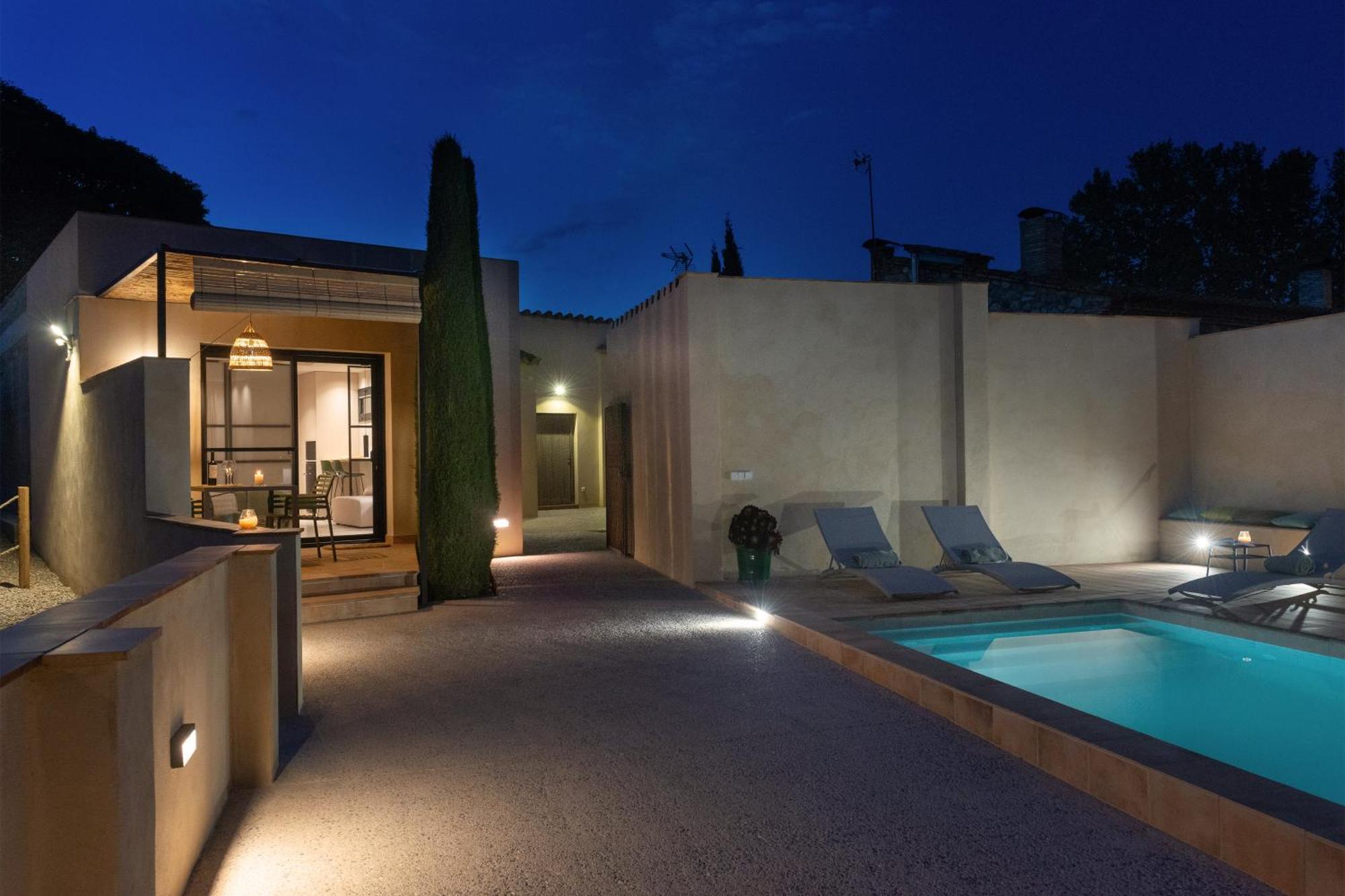 Ca La Maria De Siurana Casa Mas Estudio-Suite Bagian luar foto